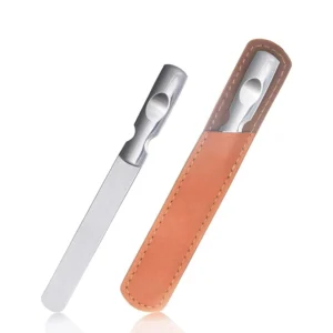 Metal Nail File with Case, Nail File Manicure Tools